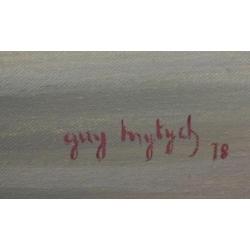 Guy Mytych, eenzaam op het strand