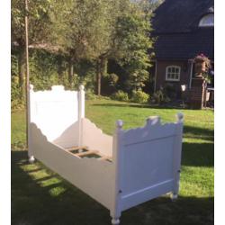 HEERLIJK KNUS FRANS SHABBY ledikant!