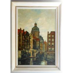 Simon Kramer - (1880 - 1957) - Amsterdams Stadsgezicht