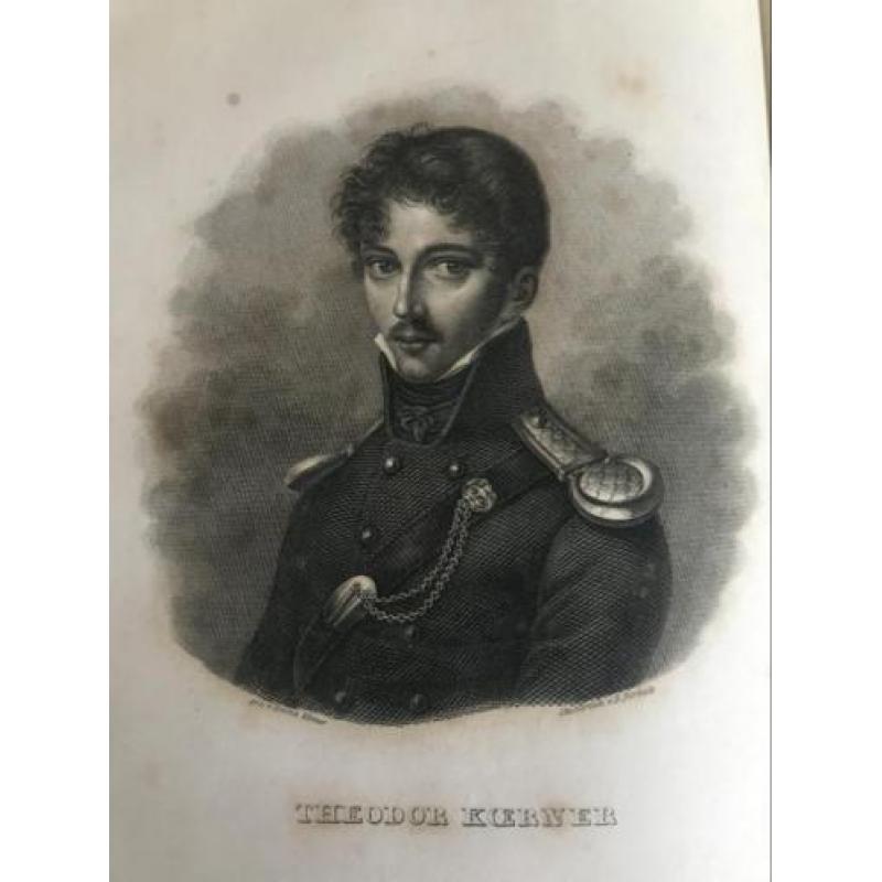 Antiek boek Berlin 1835 Sämmtliche Werke Theodor Körners