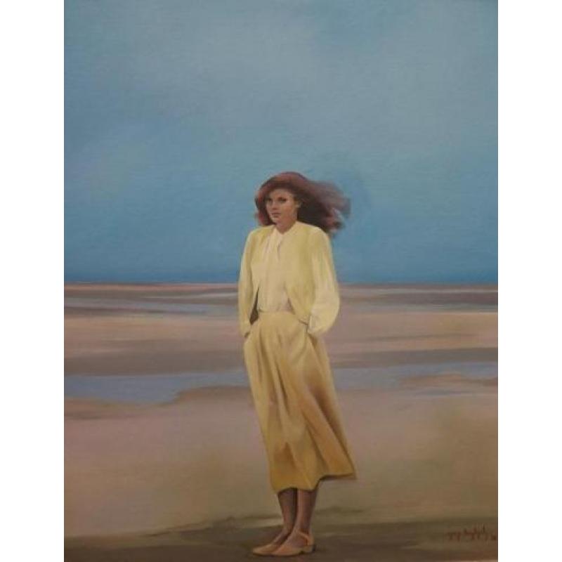Guy Mytych, eenzaam op het strand