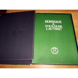 Cassette; Hommage à Toulouse Lautrec. Portfolio. 1981. Nwst.