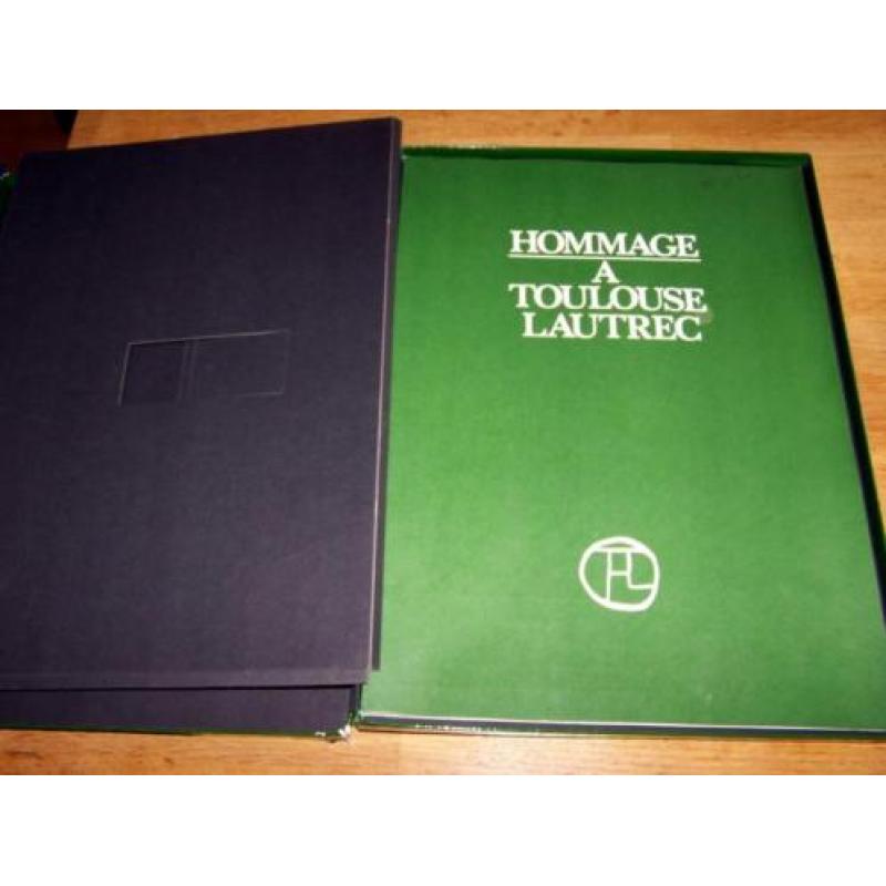 Cassette; Hommage à Toulouse Lautrec. Portfolio. 1981. Nwst.