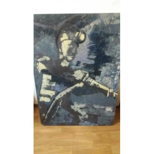 Abstract werk van Mijnwerker