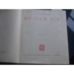 Rit door Azië C.G.Mannerheim
