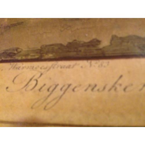 J. Pieterse tekening dorps gezicht