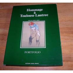 Cassette; Hommage à Toulouse Lautrec. Portfolio. 1981. Nwst.