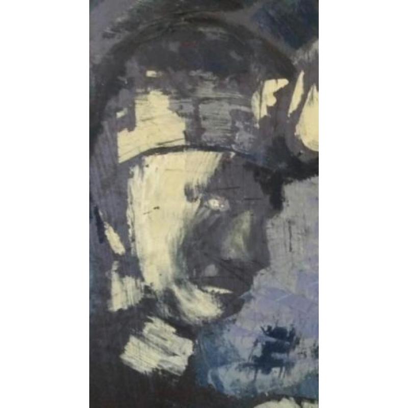 Abstract werk van Mijnwerker
