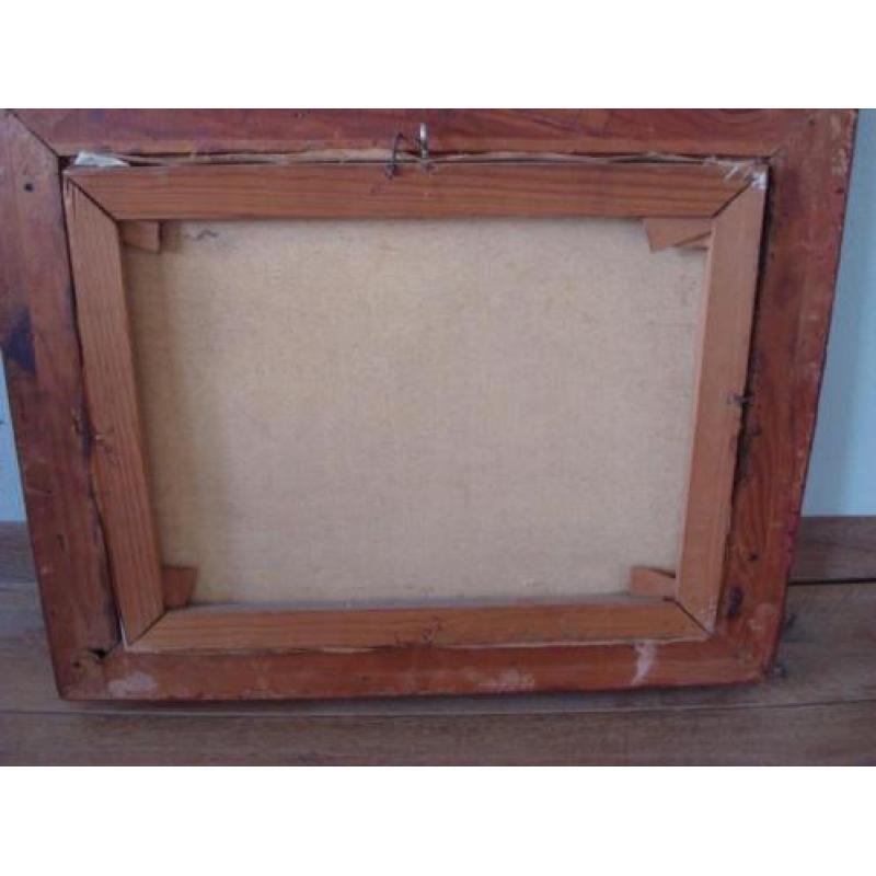 Schilderij Molenlandschap.
