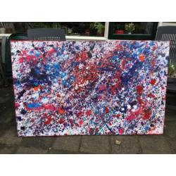 Schilderij DionV Dion Varossieau, abstract / moderne kunst