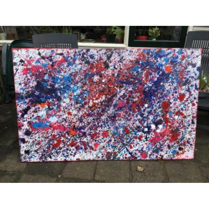 Schilderij DionV Dion Varossieau, abstract / moderne kunst