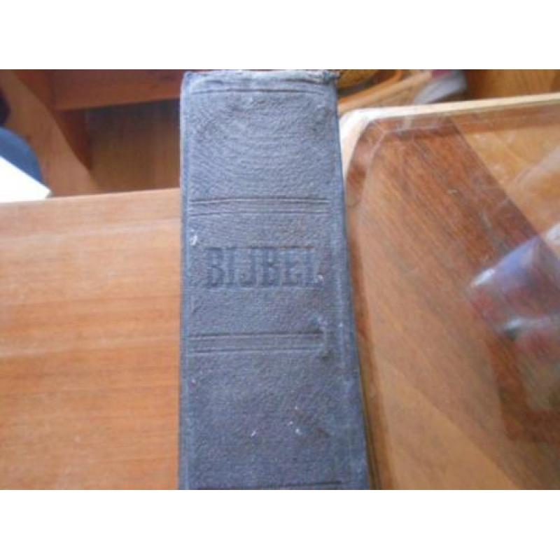 7306 Antieke Bijbel 1910 Compleet in goede staat