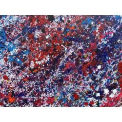 Schilderij DionV Dion Varossieau, abstract / moderne kunst