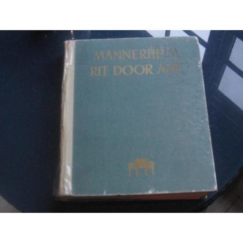 Rit door Azië C.G.Mannerheim