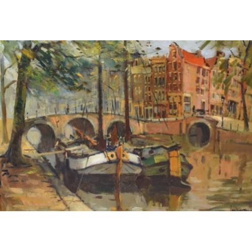 ===AMSTERDAM=====Jan Korthals 1916-1972==op de gracht====