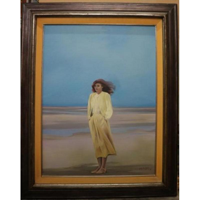 Guy Mytych, eenzaam op het strand