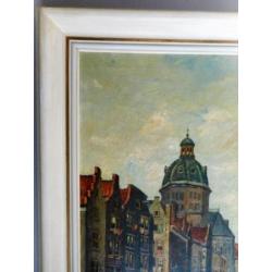 Simon Kramer - (1880 - 1957) - Amsterdams Stadsgezicht