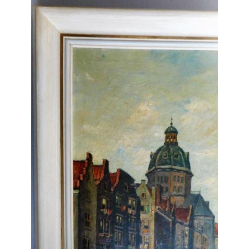 Simon Kramer - (1880 - 1957) - Amsterdams Stadsgezicht