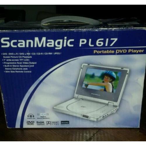 Draagbare DVD speler Scan Magic PL617