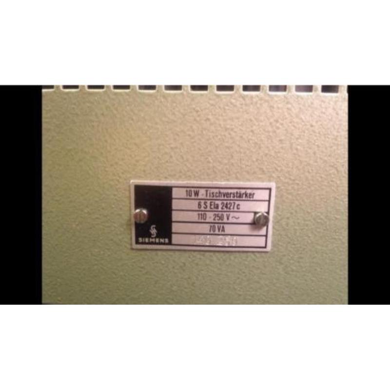 Siemens klangfilm mono blocks 6s ela 2427c