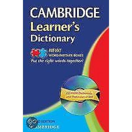 Cambridge Learners Dictionary With Cd Rom 9780521682022