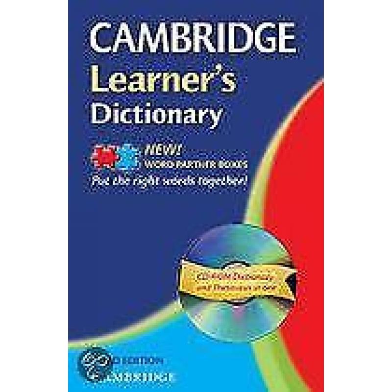 Cambridge Learners Dictionary With Cd Rom 9780521682022