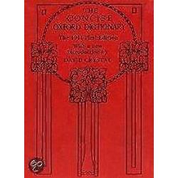 Concise Oxf Eng Dict Classic 1e C 9780199696123