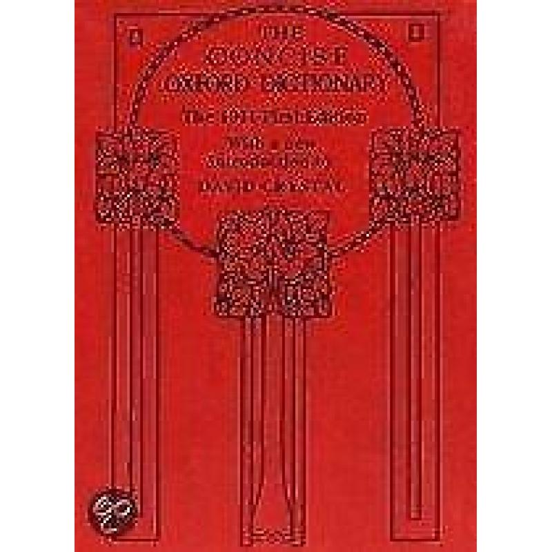 Concise Oxf Eng Dict Classic 1e C 9780199696123