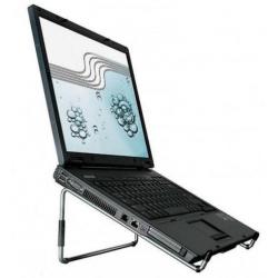 R-GO Steel Travel Laptopstandaard, Zilver