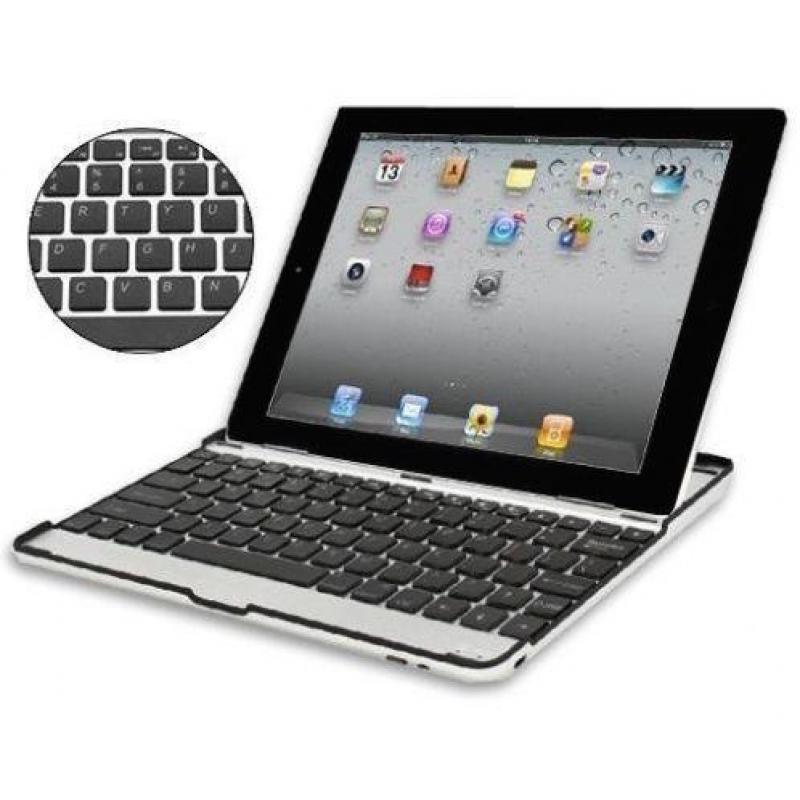 Toetsenbord in aluminium hoes voor Apple iPad Air & Air 2