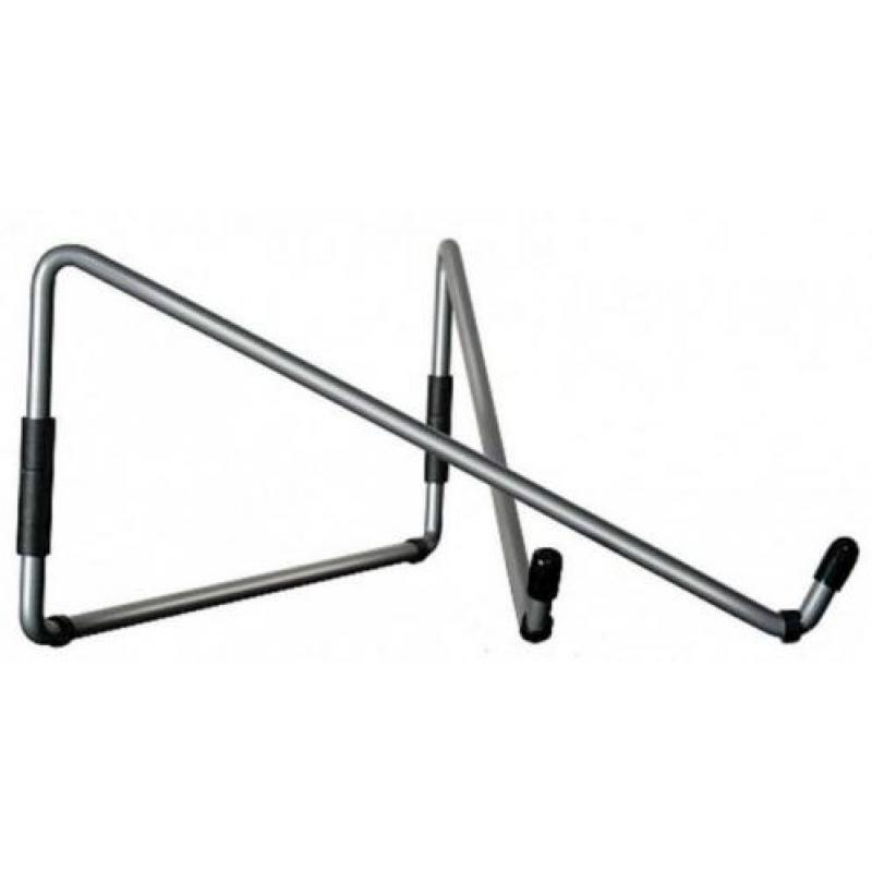 R-GO Steel Travel Laptopstandaard, Zilver