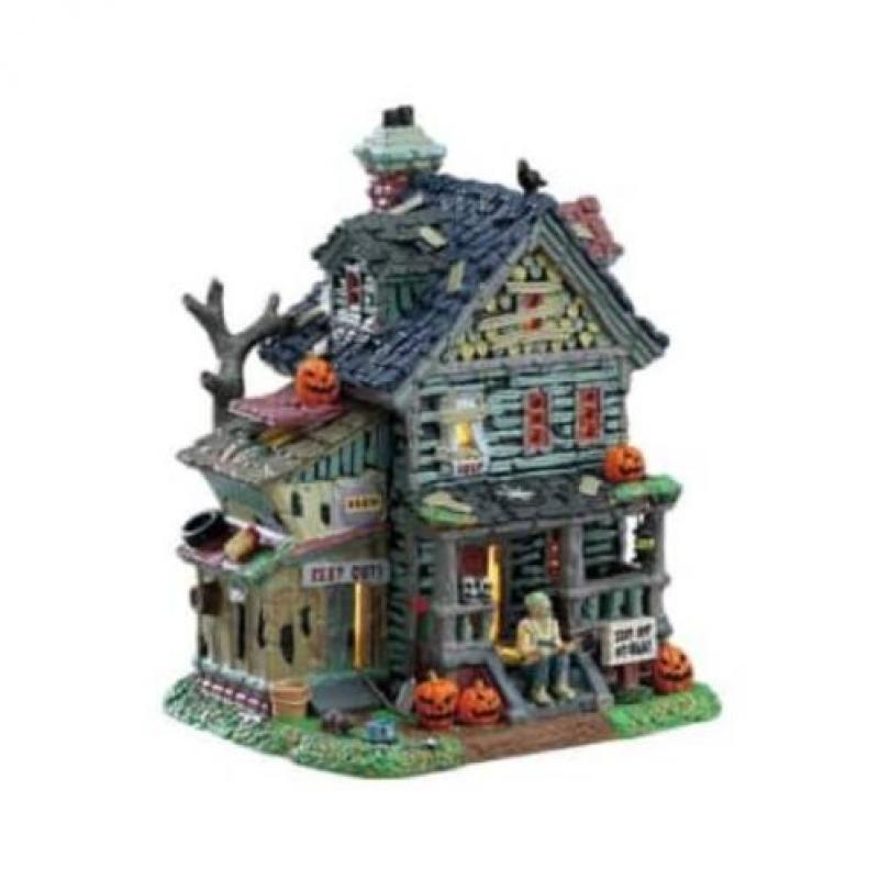 Lemax spooky town creepy neighbourhood house plus accessoire