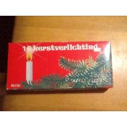Oude kerstverlichting