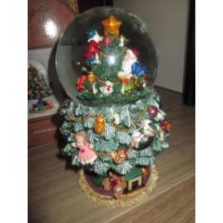 Luville muziekdoosje draaiende Kerstboom