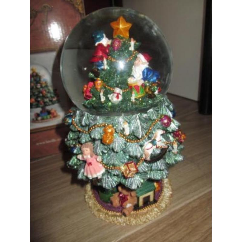 Luville muziekdoosje draaiende Kerstboom