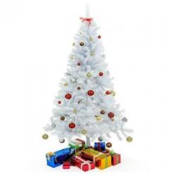 Kerstboom, kunstboom, kerst, 150 cm, Wit