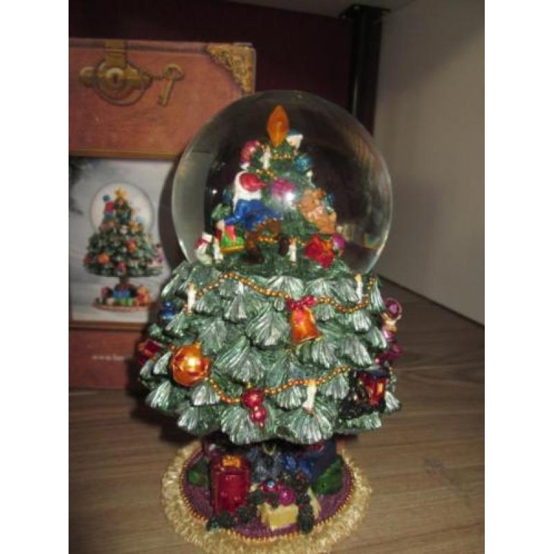 Luville muziekdoosje draaiende Kerstboom