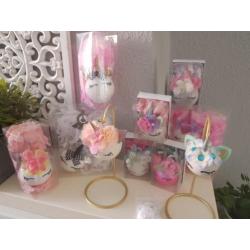 Handmade kerstballen eenhoorn unicorn nieuw