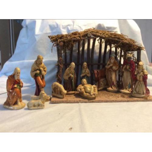Kerststal+oude beelden