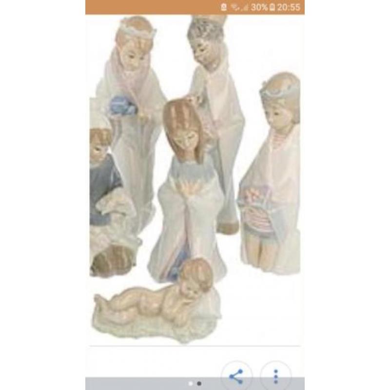 Schaap van Kerststal Lladro.