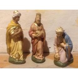 Brocante kerstgroep