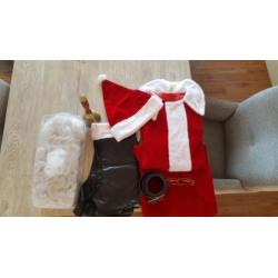 Kerstman pak compleet maat XL