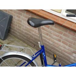 Prima vouwfiets met handrem en Terugtraprem.