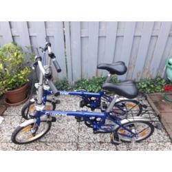 Vouwfietsen 2 stuks