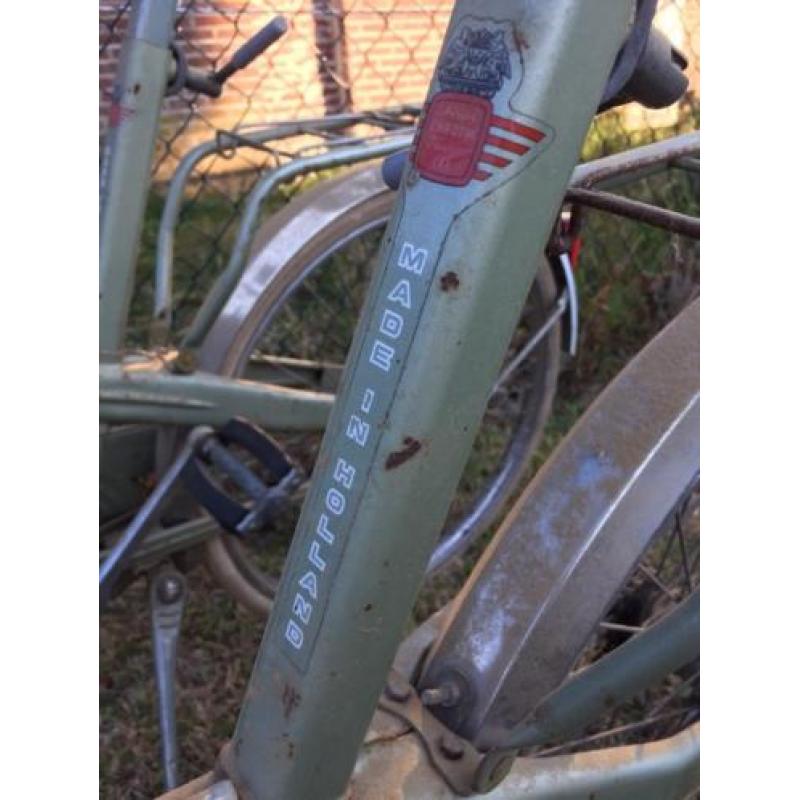 Koppeltje VINTAGE vouwfietsen Batavus