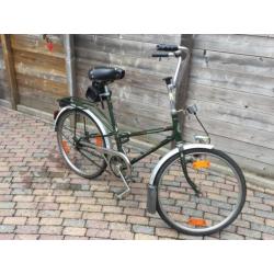 Gazelle Kwikstep vouwfiets groen