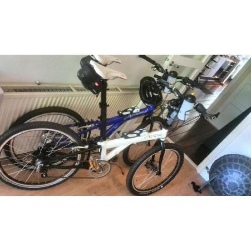 2x Vouwfiets Airnimal Joey Rohloff all terrain uitgevoerd