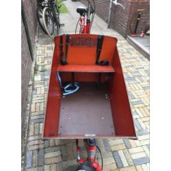 Bakfiets punt nl cargo rood
