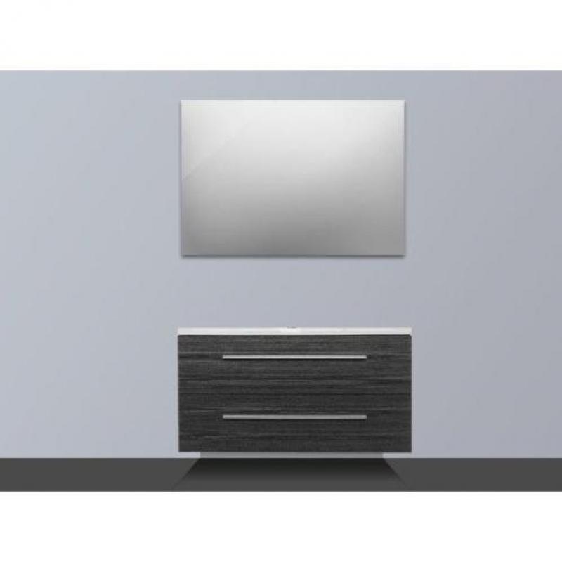 Saniclass Exclusive Line Kera 100 badmeubel Black Diamond