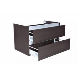 Vision losse onderkast+2 laden 80x47 houtnerf grijs